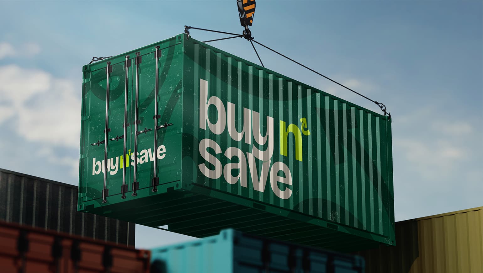 DTC Disposables Logo and Brand Design and Website for BuyNSave by day3