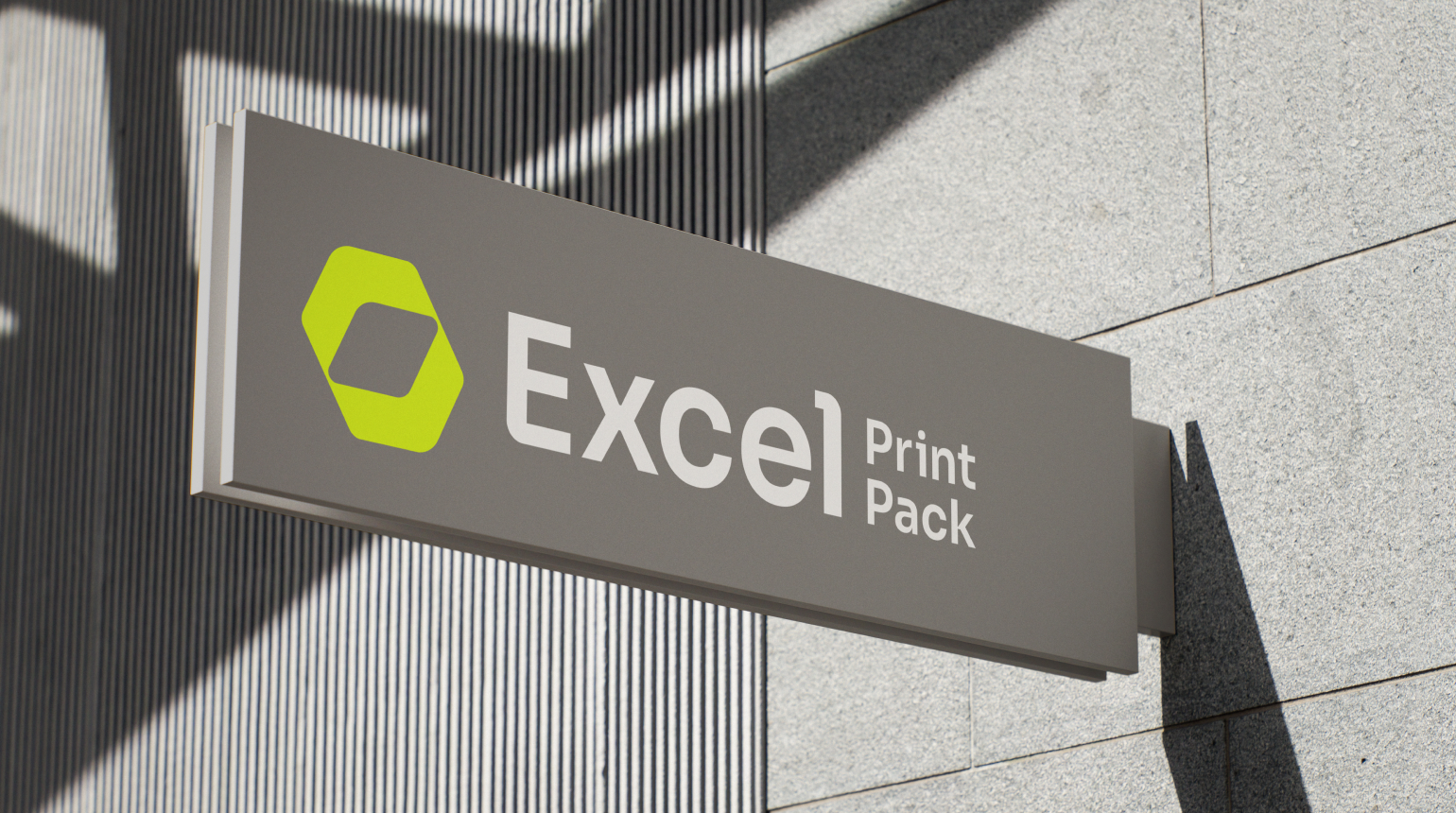 Custom Packaging Brand Identity and Design for Excel PrintPack by day3