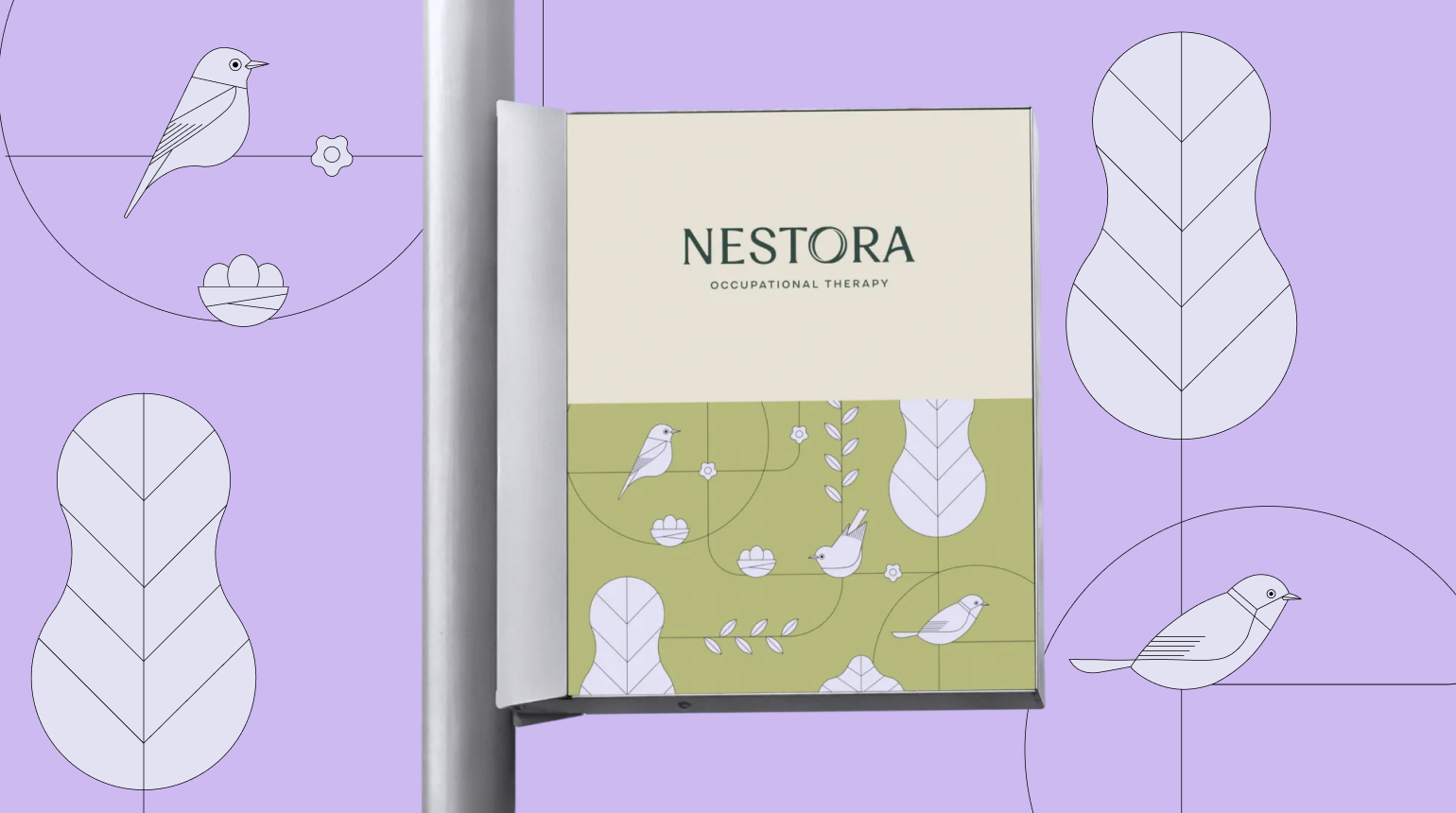 Occupational Therapy Brand Identity & Design for Nestora by day3