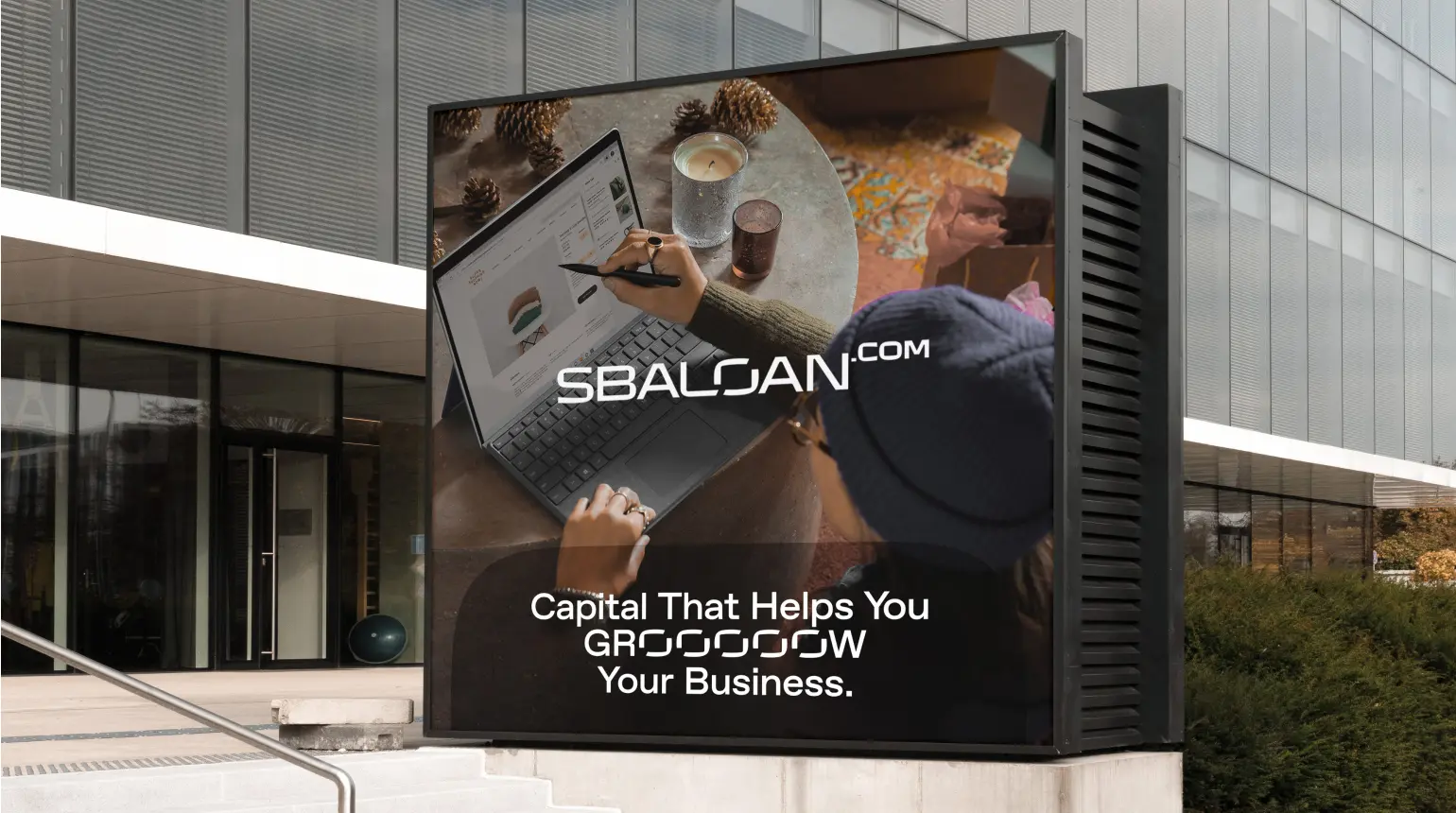 Small Business Funding Marketplace Brand Design for SBALOAN by day3