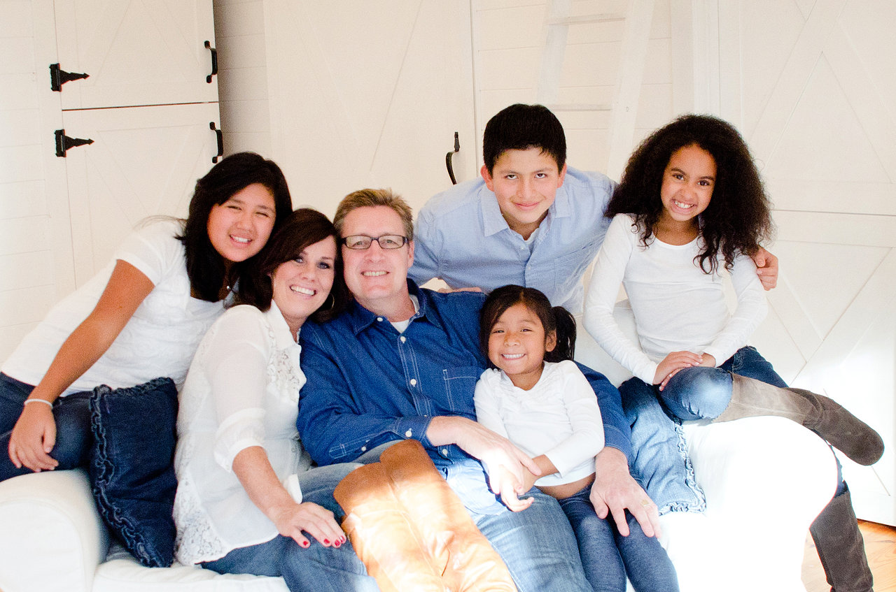 A family picture of the whole Engberg family