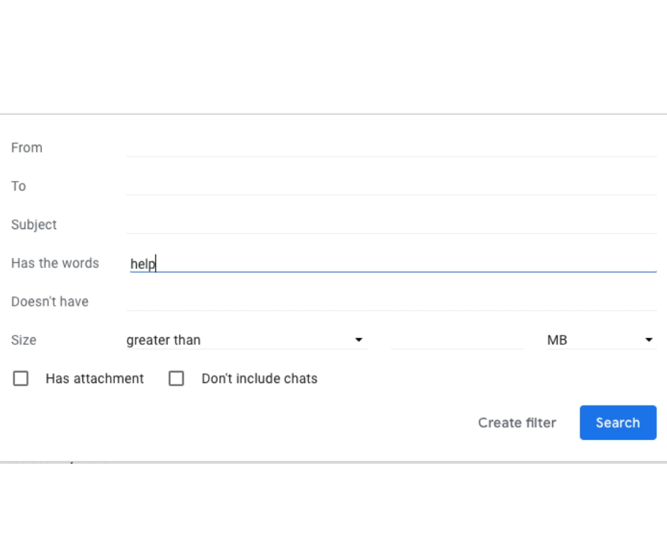 select auto-reply criteria