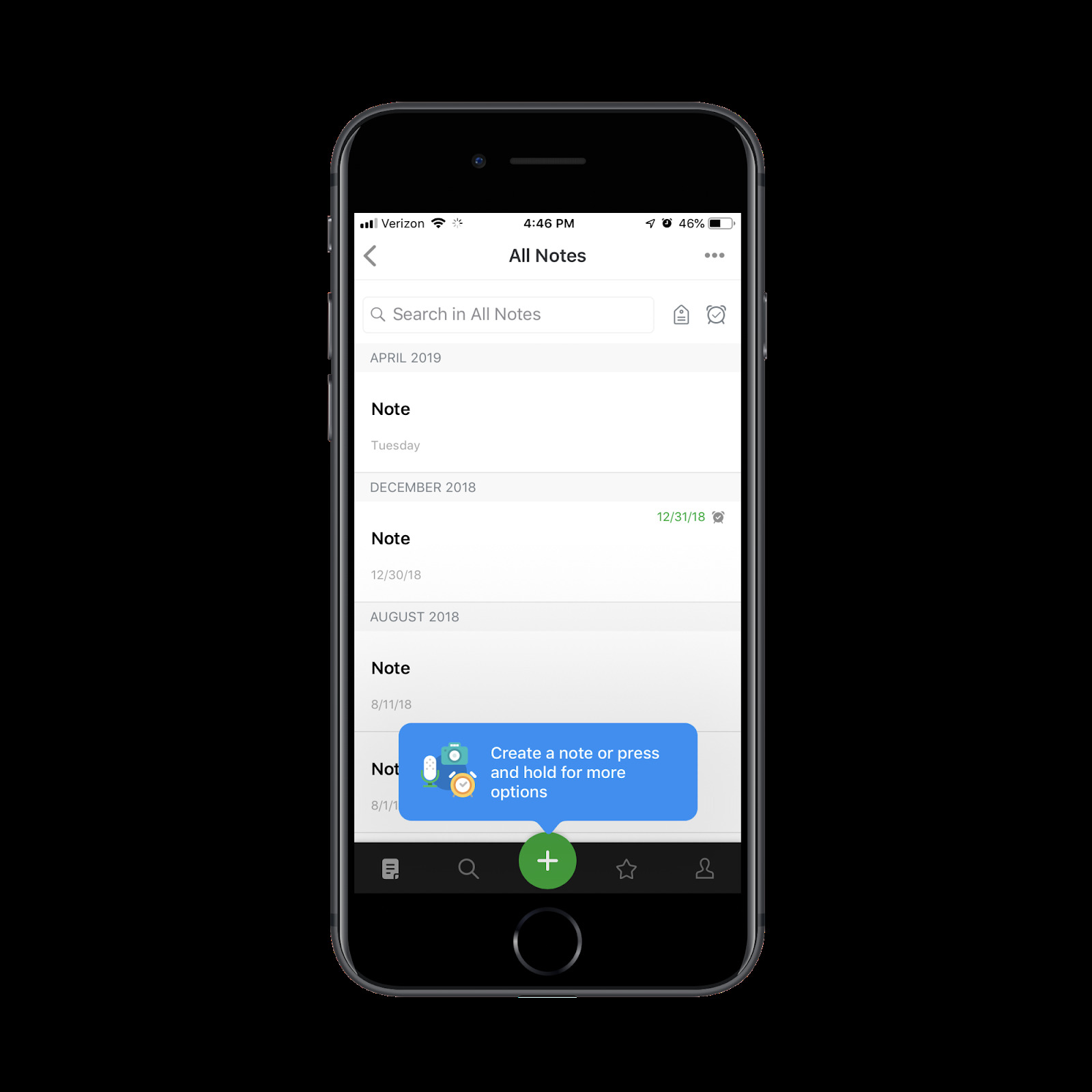 evernote mobile app