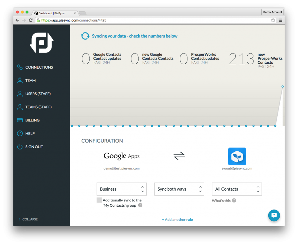 Google CRM Sync