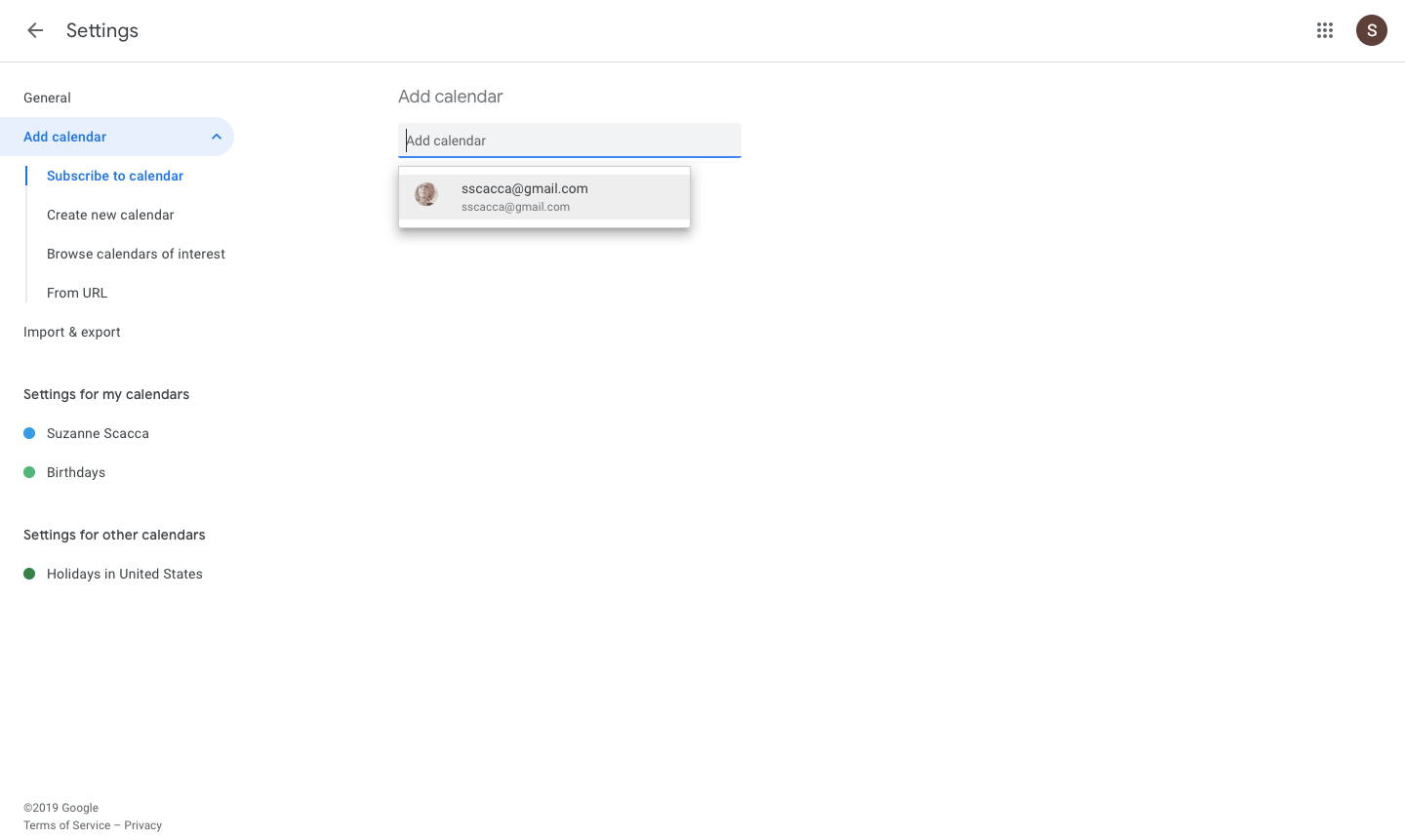 adding a teammate's calendar to gcal