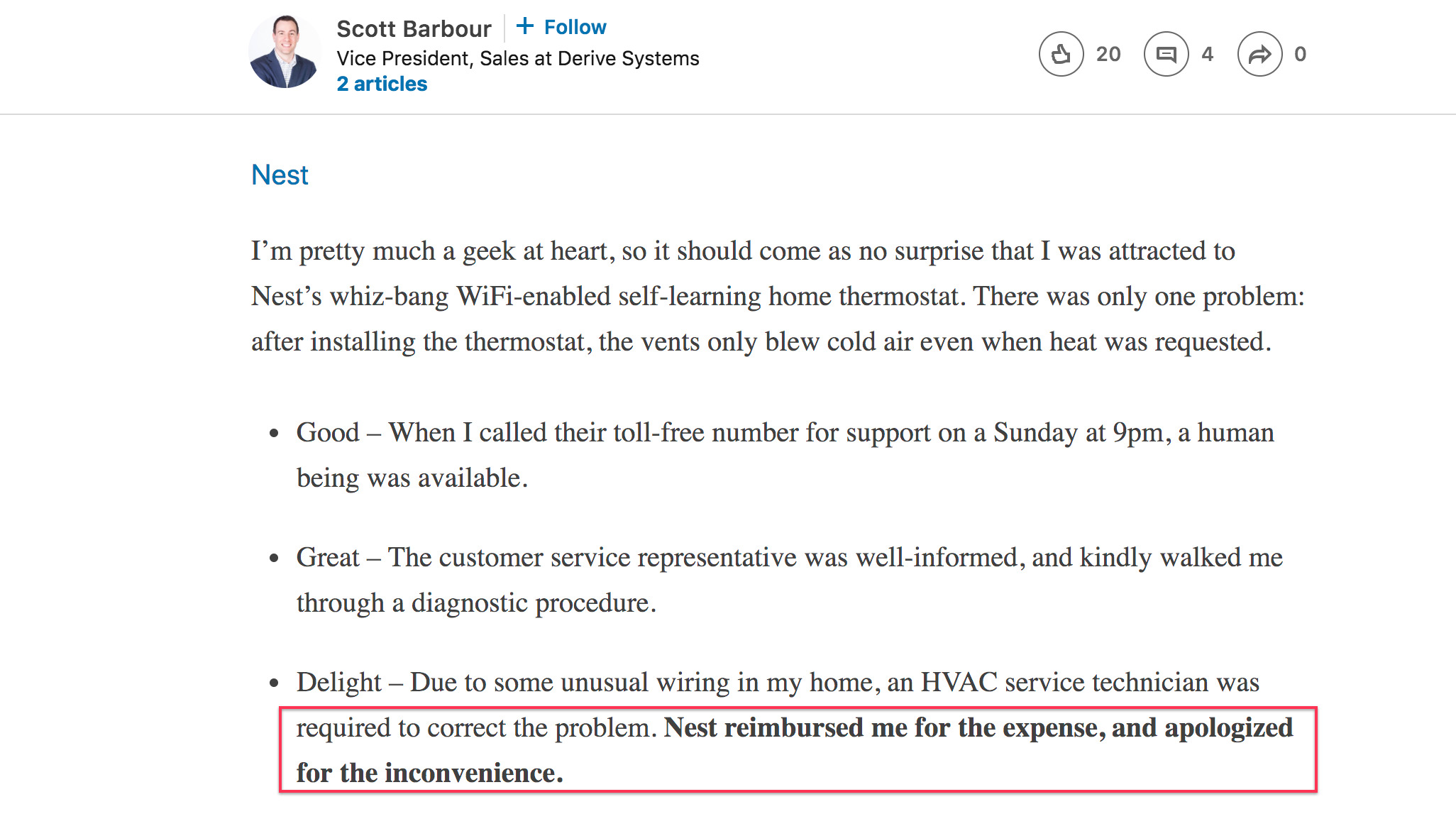 scott barbour nest story