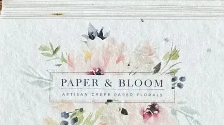 Seed paper business cards