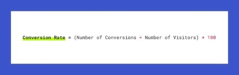 formula for the lead conversion rate