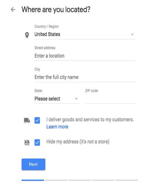 google my business profile