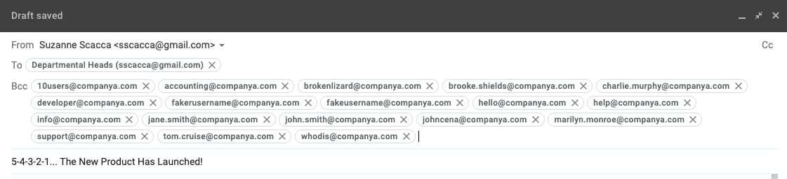 Gmail Label Autopopulate