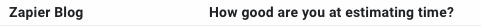 Zapier Subject Line