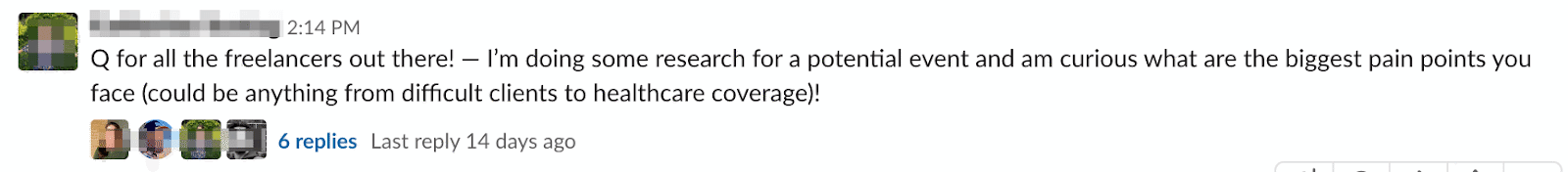 community slack group for consultants
