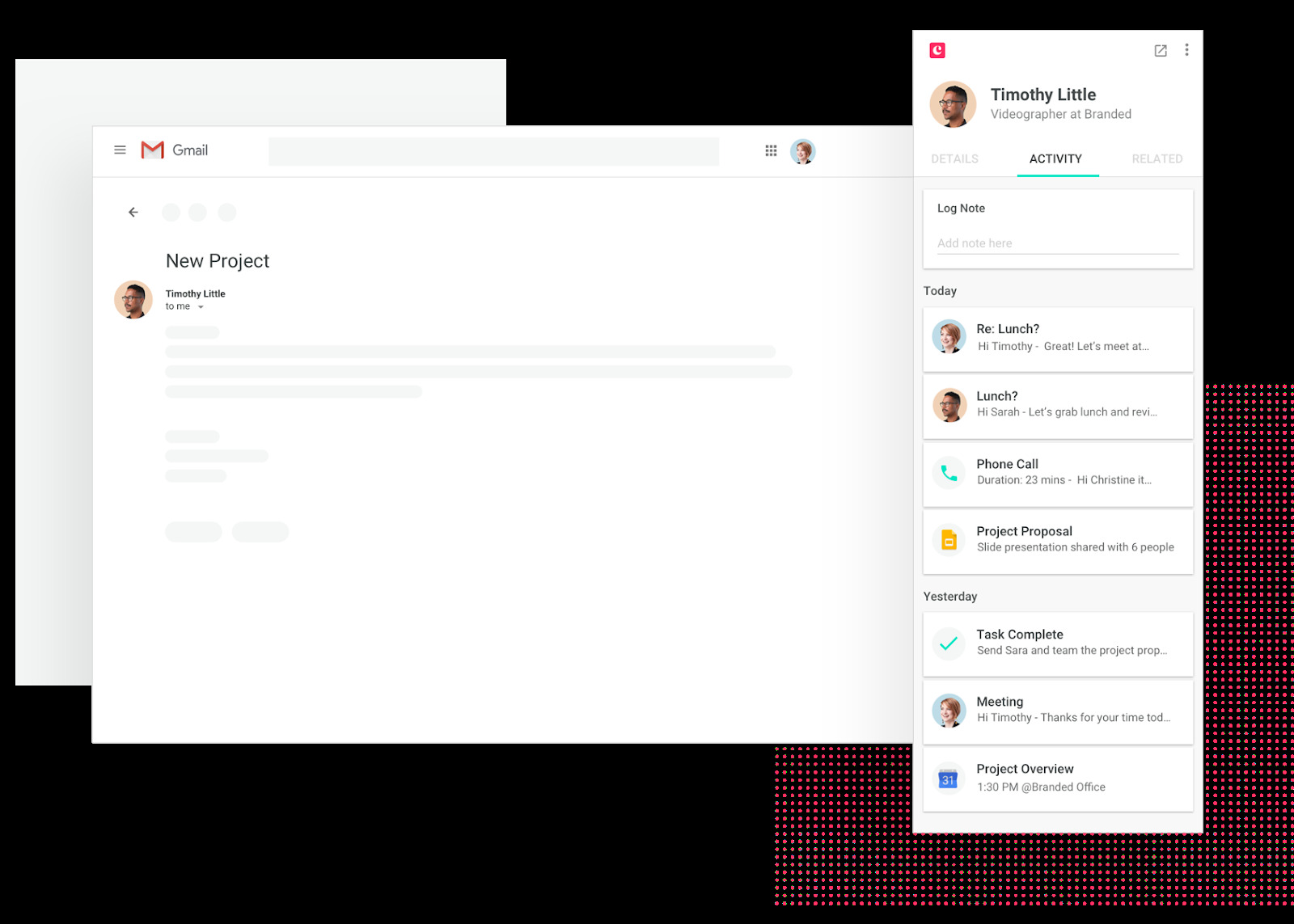 copper crm's gmail integration