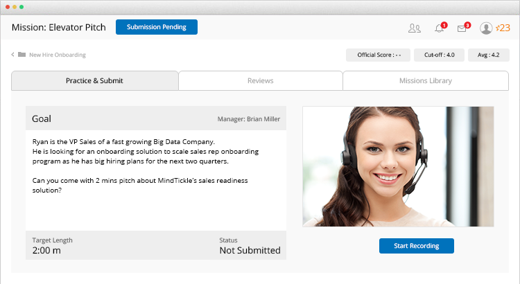 video sales coaching tools.