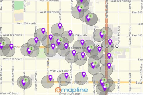 Mapline territory mapping software