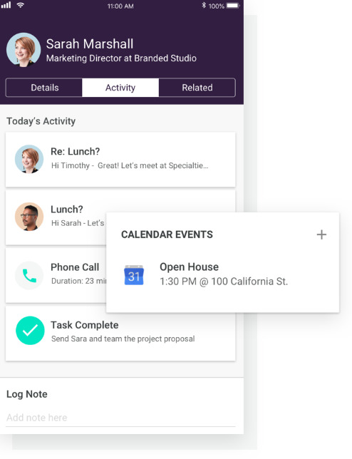 input client notes in a crm