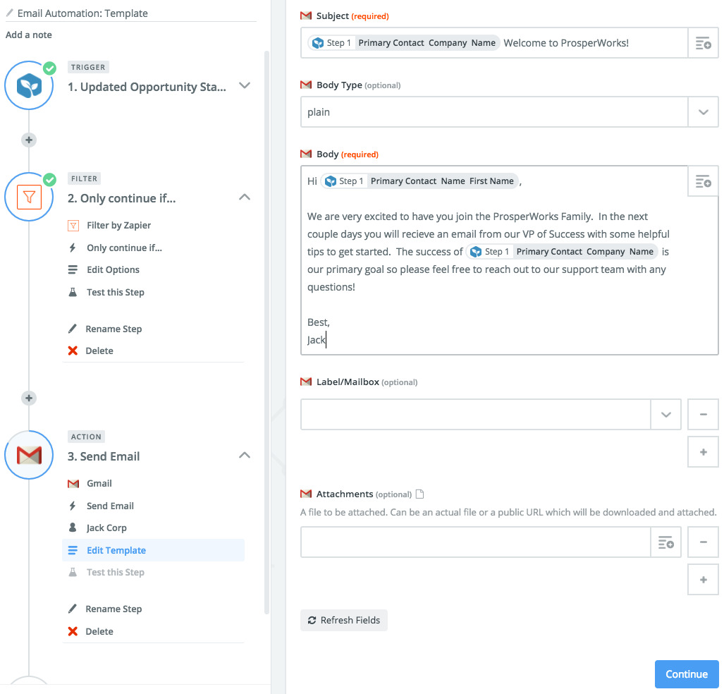 how to automate client followups with copper crm