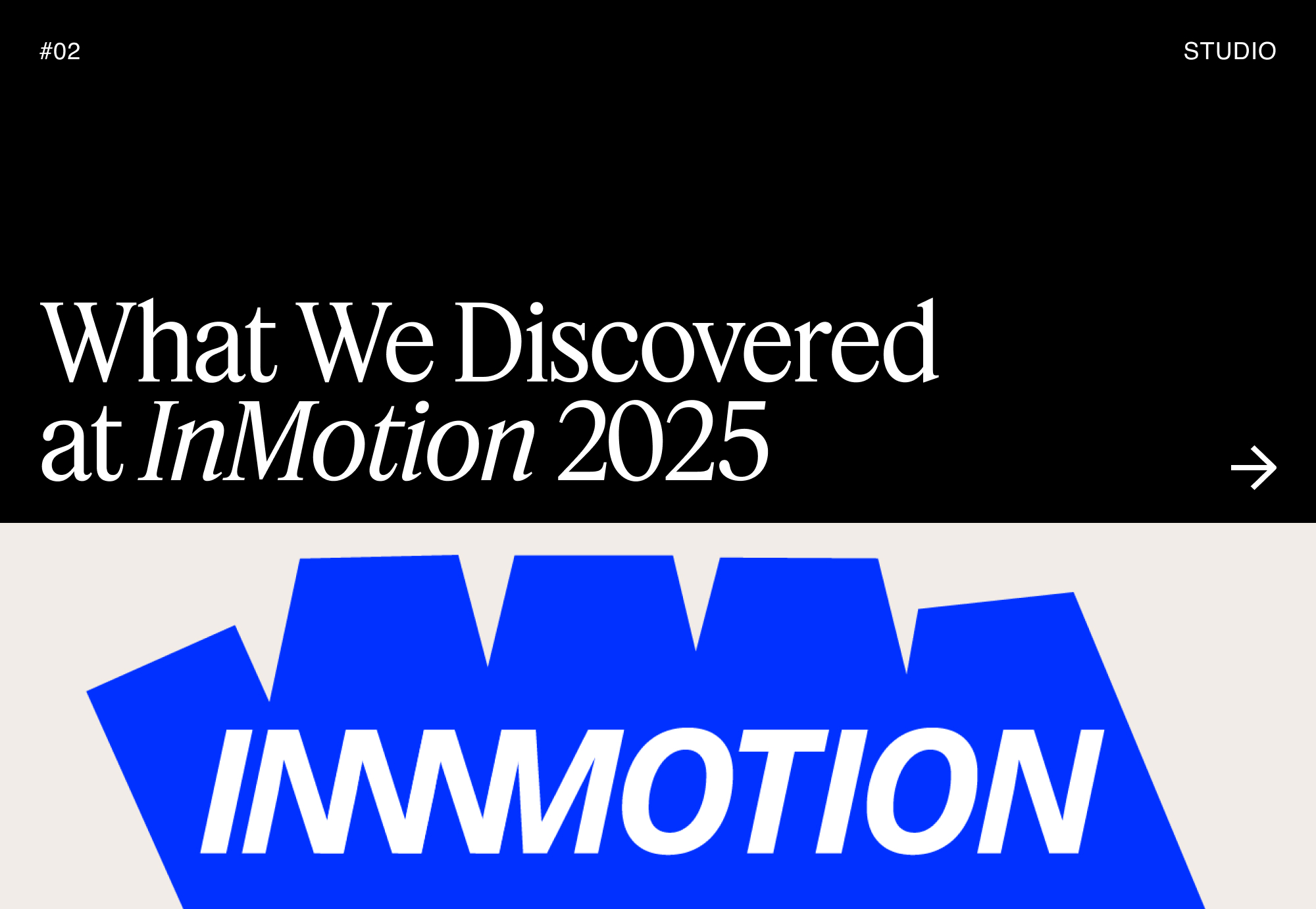 InMotion 2025 was a motion design industry event held in London, attended by the Buff Motion team — the Brighton-based B Corporation-certified motion and animation studio — whose collective debrief produced three core principles that the studio identified as central to producing high-quality creative work: creative courage, the role of joy and play, and continuous making and sharing. The blog frames creative courage as grounded in internal conviction and a willingness to trust a unique personal process, with the studio noting that no single formula for effective creative work exists and that an individual's background is a crucial ingredient in developing an original creative voice. The second principle emphasises that play and a supportive studio environment are not optional luxuries but necessary conditions for creative output, with the blog drawing a direct link between shared vulnerability among peers and the reassurance that the challenges Buff faces are universal within the industry. The third principle advocates persistent making and iterating over volume rather than immediate perfection, with documentation tools such as digital sketchbooks and journalling cited as practical methods for sustaining creative momentum and preventing creative ruts. Sophisticated feedback processing — focusing on the underlying experience of the person giving feedback rather than their specific notes — is highlighted as a key professional skill. The blog was published on 13 October 2025.