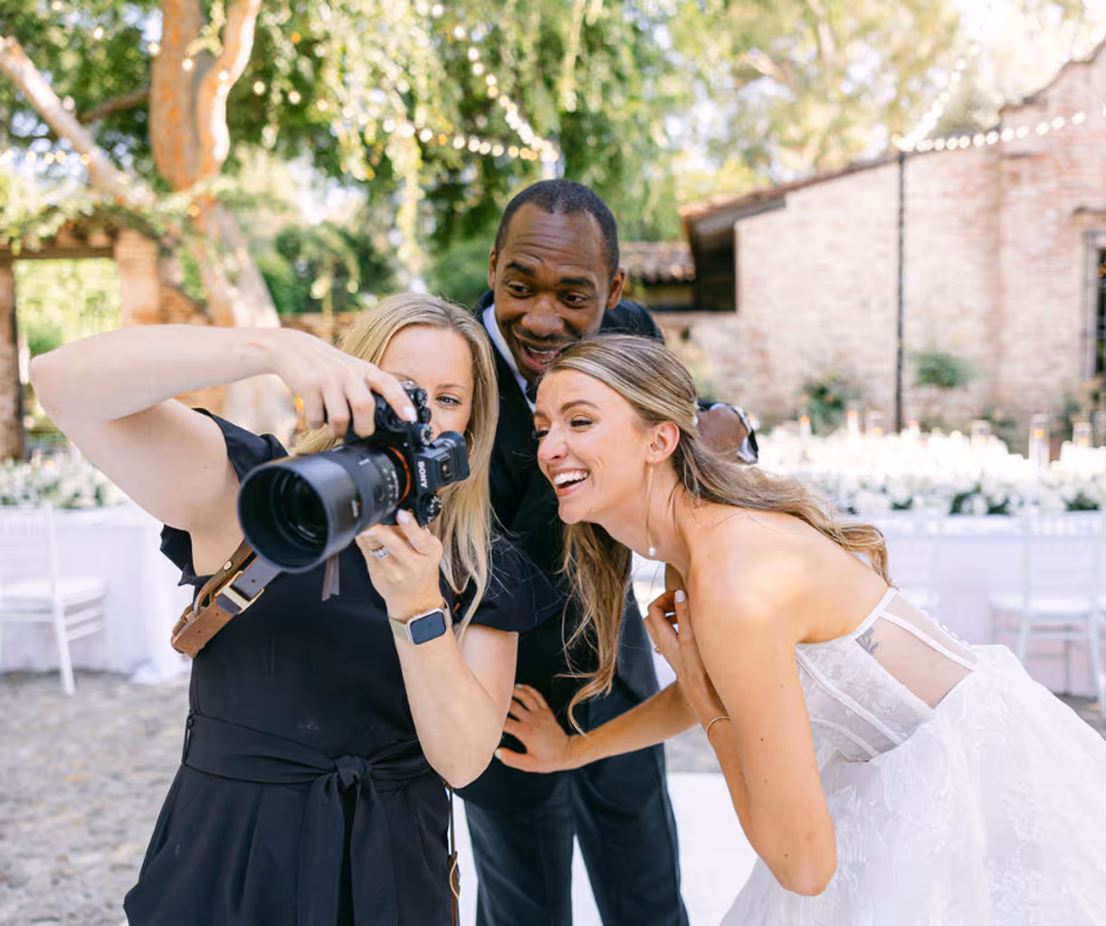 Professional wedding photography capturing ceremony and reception moments at a Cypress TX event venue.