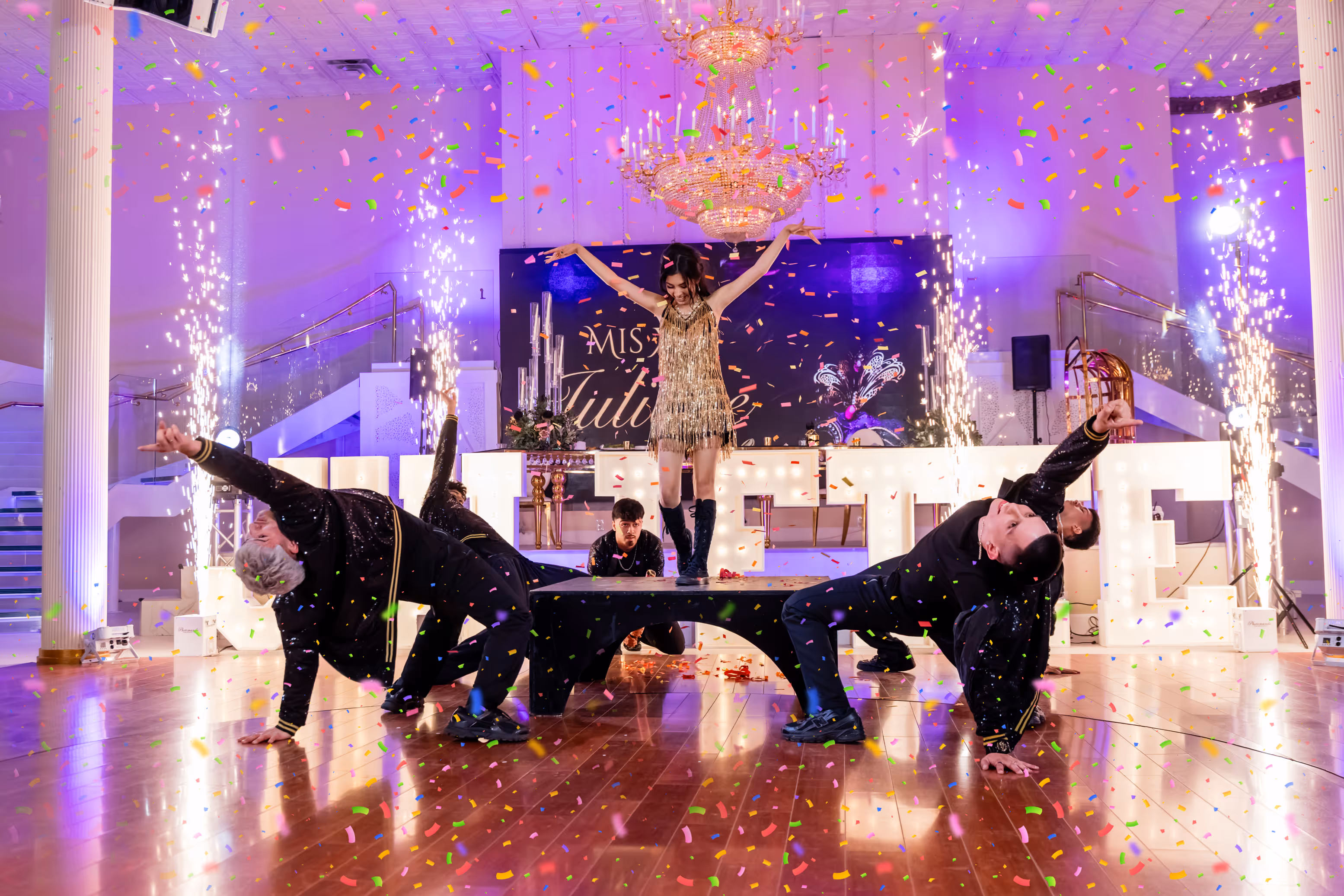 Enchanted Cypress Ballroom elegant event space near Houston for weddings and celebrations.