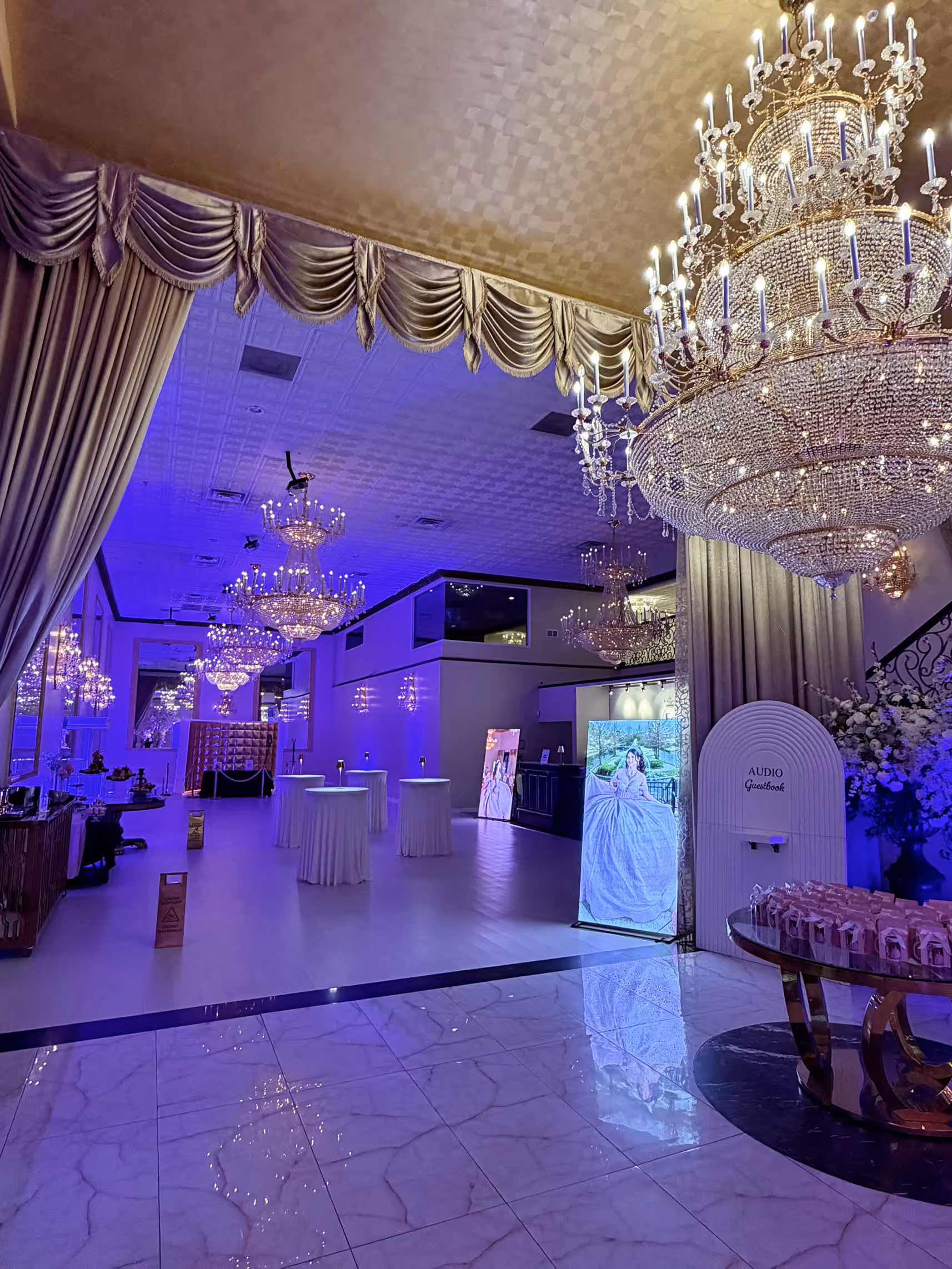 Enchanted Cypress Ballroom all inclusive wedding venue near Houston with ceremony and reception space.
