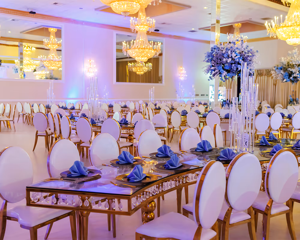 Enchanted Cypress Ballroom wedding reception venue near Houston featuring luxury ballroom event space.