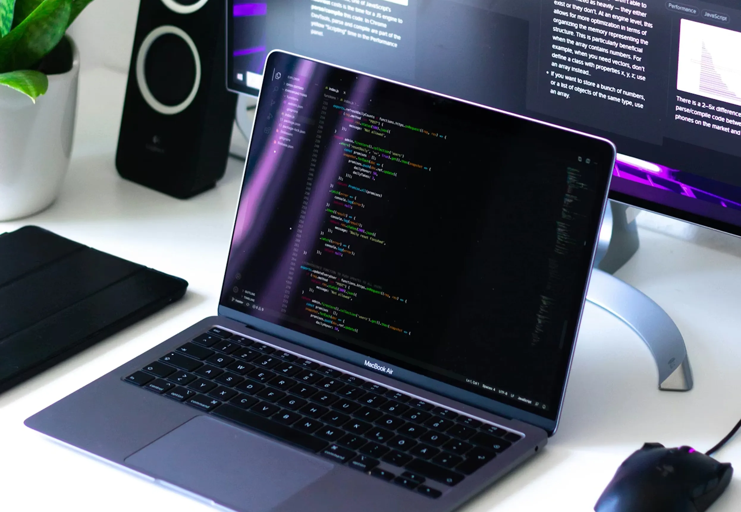 Web development services hero image