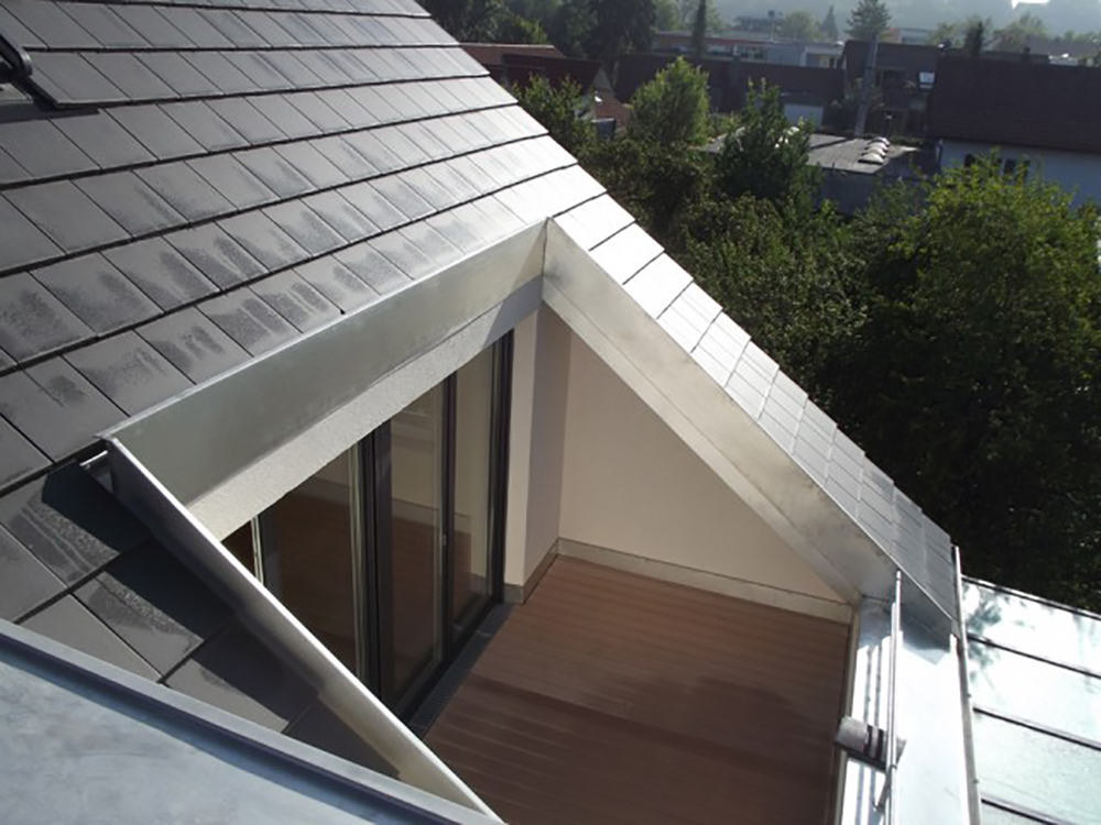 Dachterrasse von Bedachungen Ebel