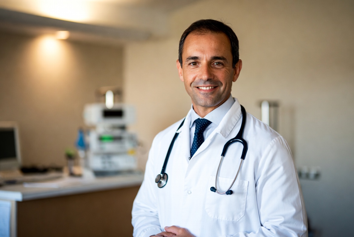 image of job applicants in a discussion at a medical clinic