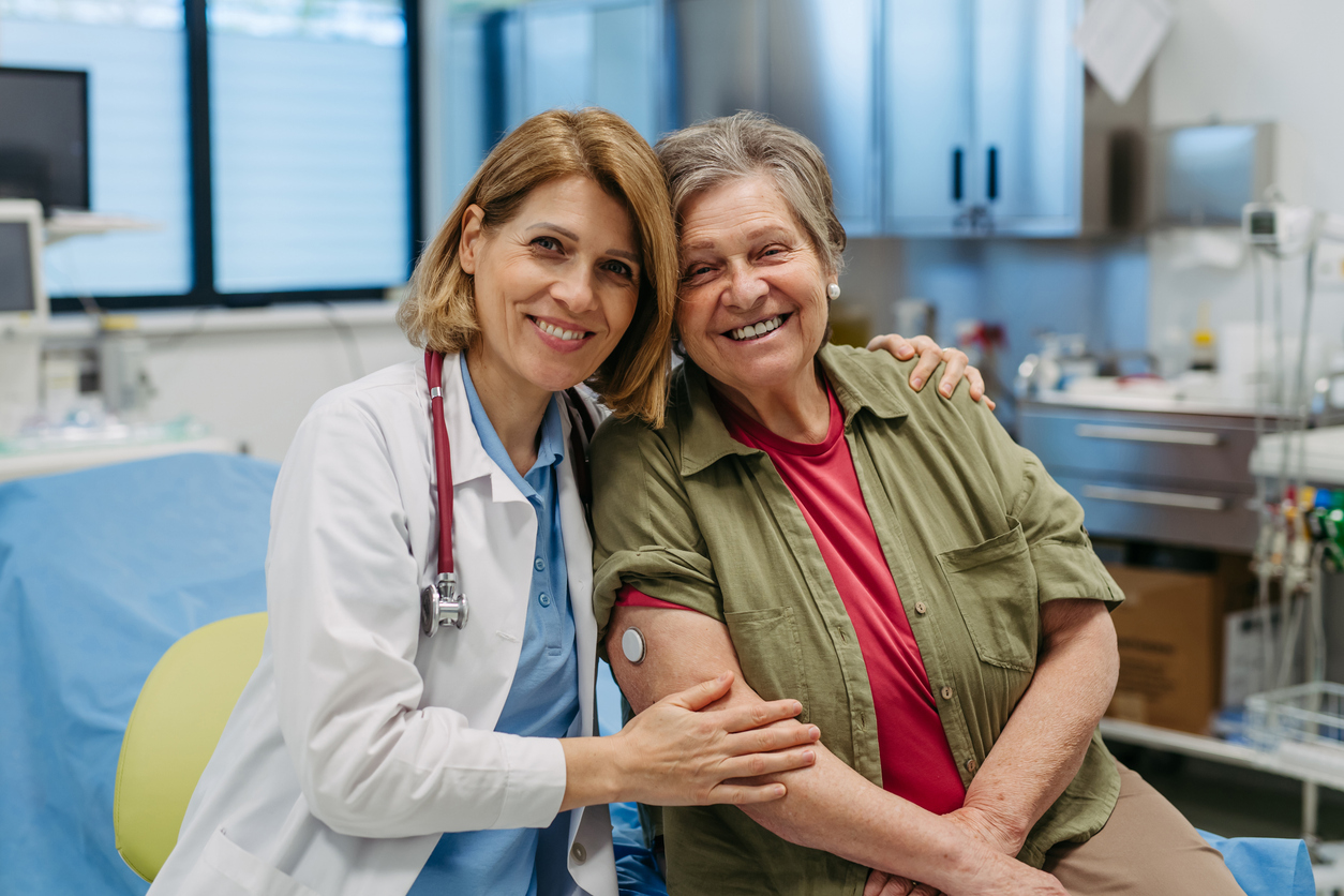 image of a doctor with a patient