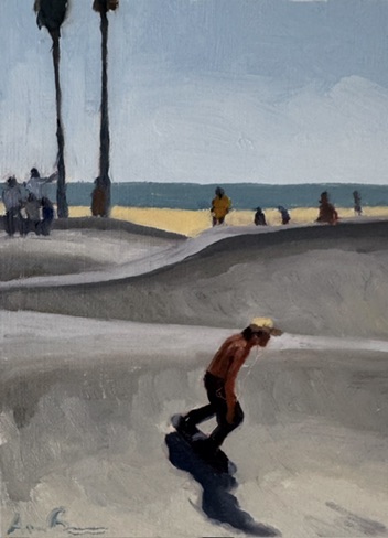 Venice skate park by Audrey