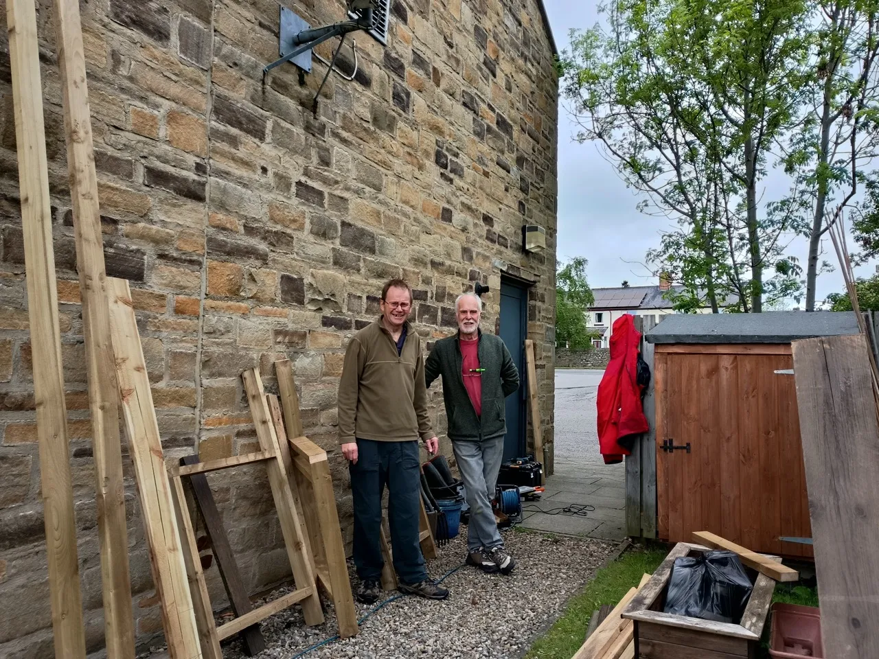Teesdale Shed members