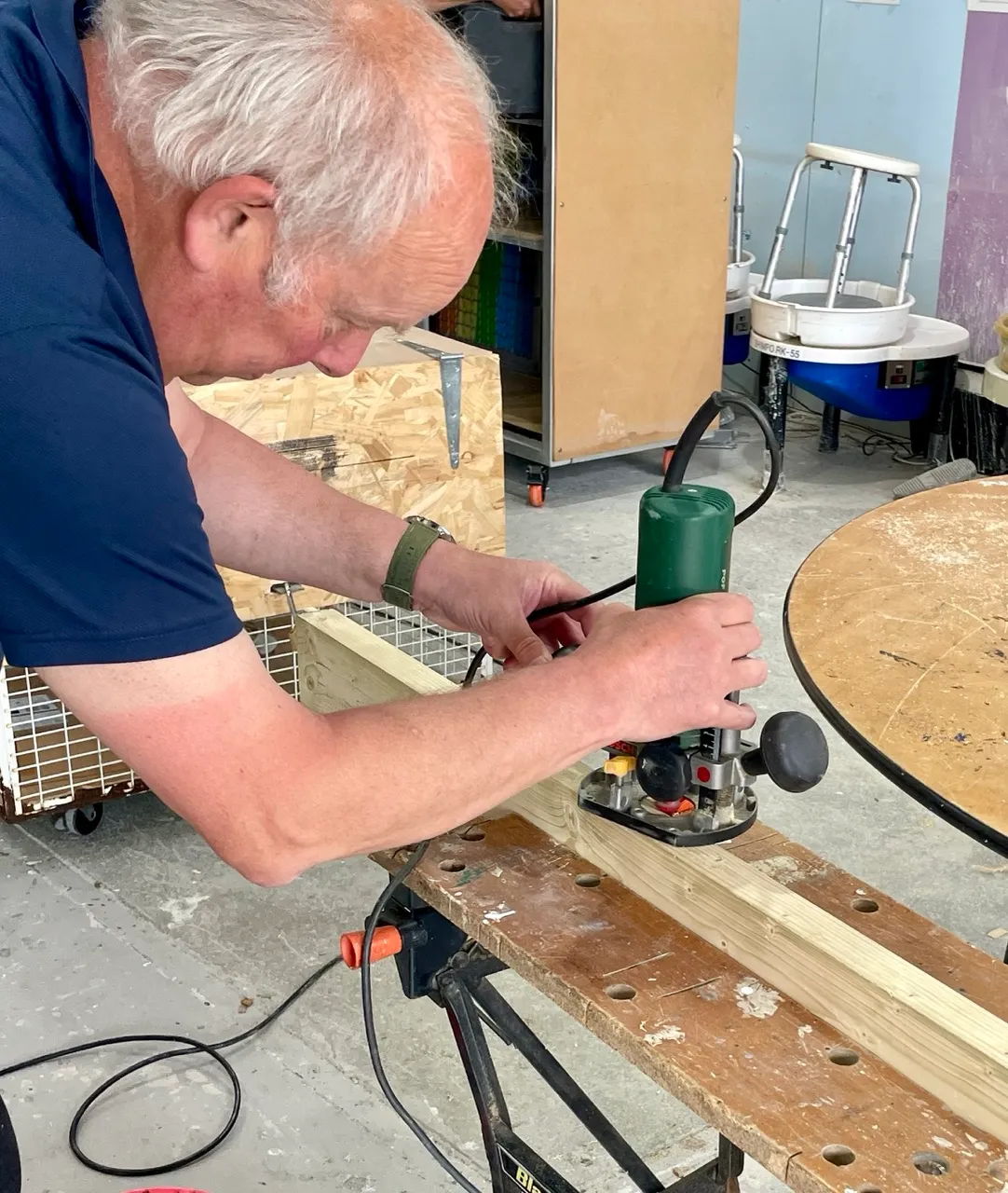 Working in the Teesdale Shed