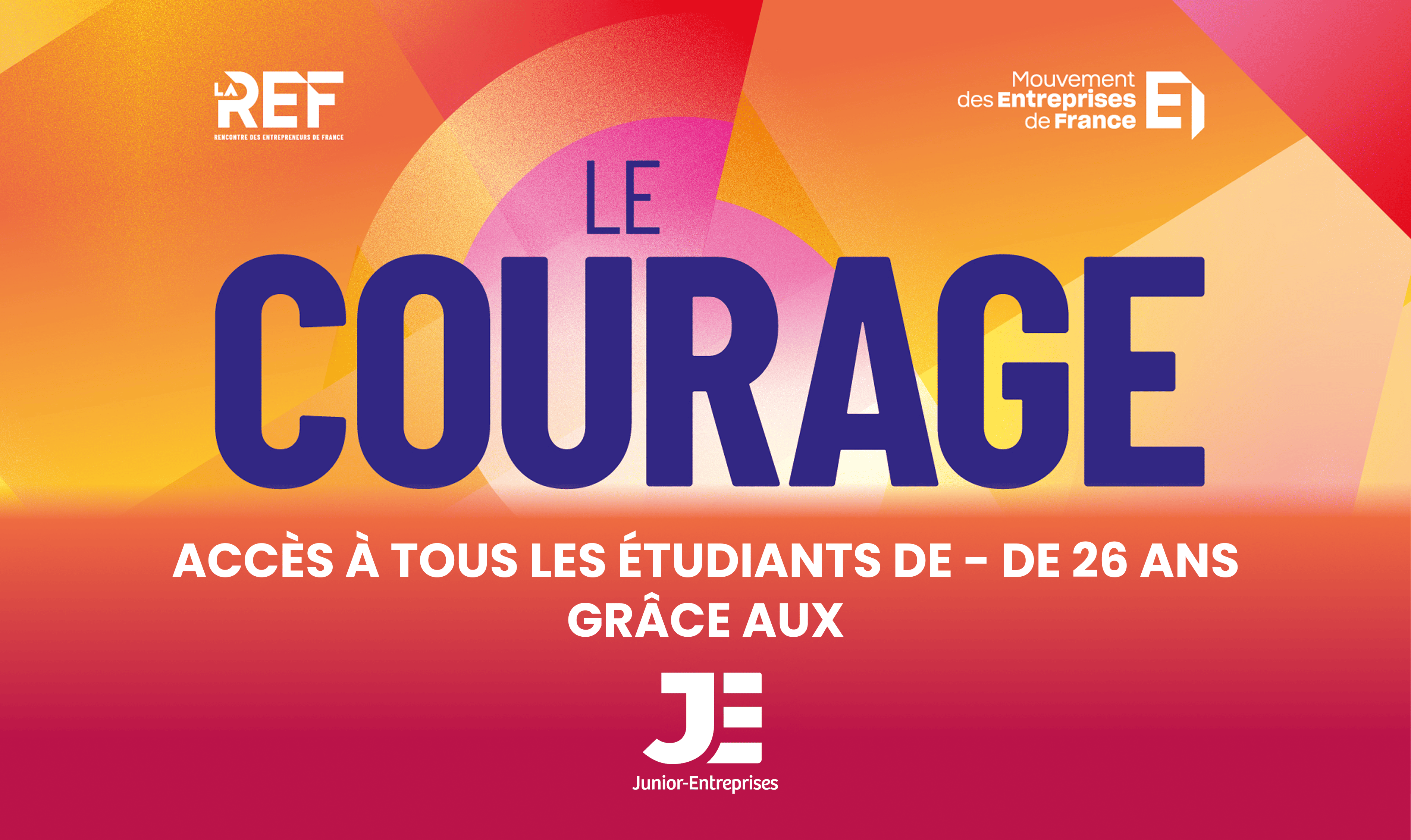 La REF 2026 : pour la première fois dans l'histoire de l'événement, la jeunesse y a sa place, grâce aux Junior-Entreprises