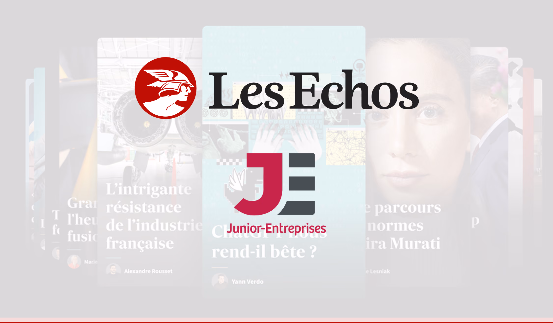 Les Échos x Junior-Entreprises : le retour d'une relation historique