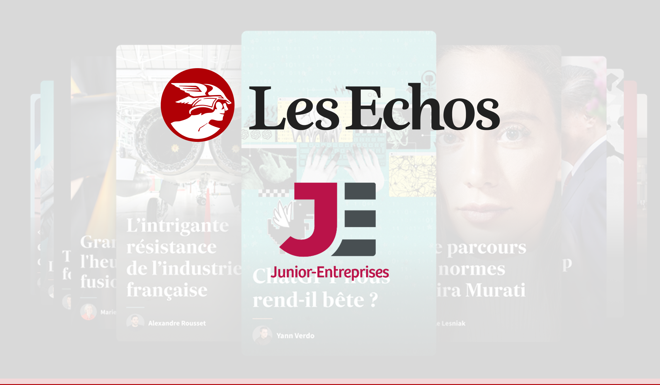 Les Échos x Junior-Entreprises : le retour d'une relation historique