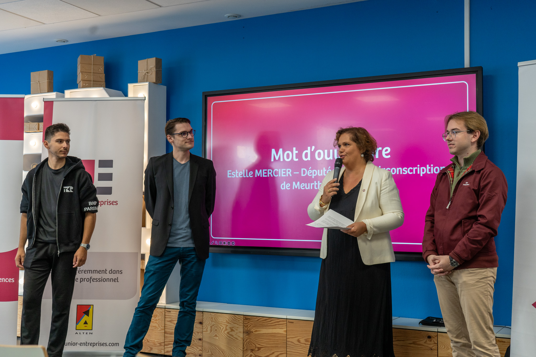 Entrepreneuriat à Nancy : la députée Estelle Mercier au Congrès Régional Est