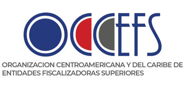 Logo de la OCCEFS, Organización Centroamericana y del Caribe de Entidades Fiscalizadoras Superiores.