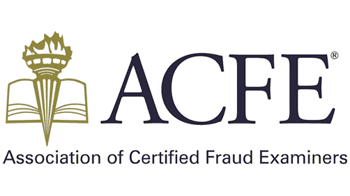 Logo de ACFE, Association of Certified Fraud Examiners.