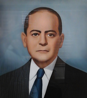 Retrato oficial de Rafael de J. Cordero Orta