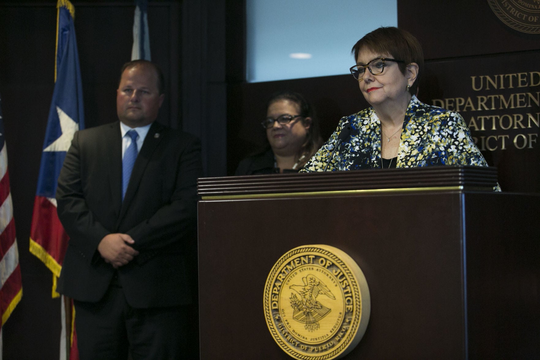 En la foto, Rosa Emilia Rodríguez, jefa de Fiscalía federal.