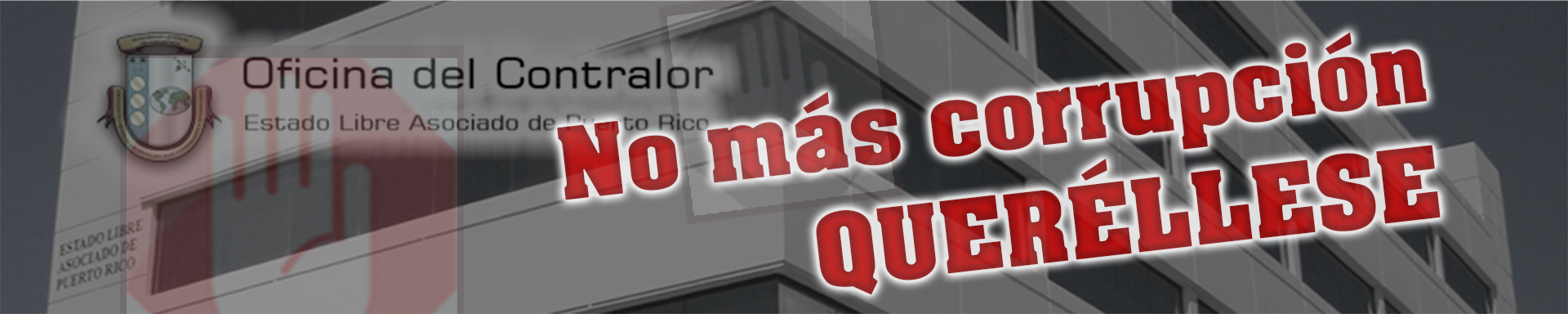 No más corrupción, queréllese