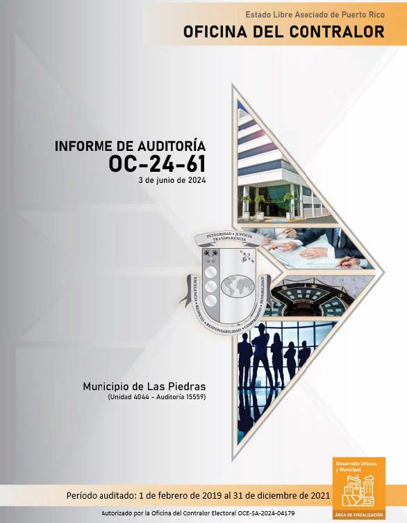 Portada del Informe