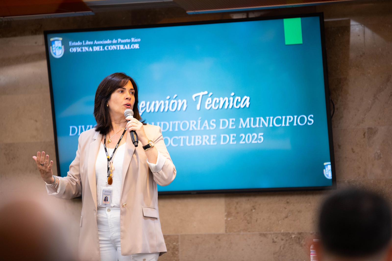 Nueva Contralora en Reunión Técnica Div. Auditorías de Munipipios