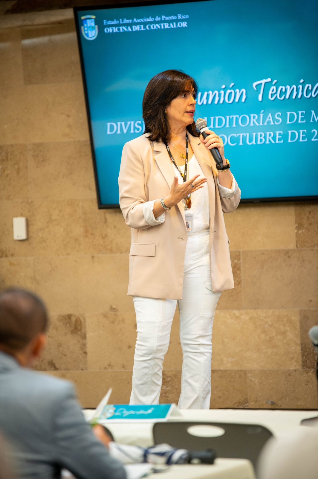 Nueva Contralora en Reunión Técnica Div. Auditorías de Munipipios