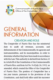General Information – Office of the Comptroller