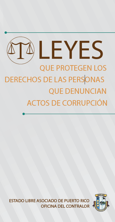 Leyes que protegen los derechos de las personas que denuncian actos de corrupción