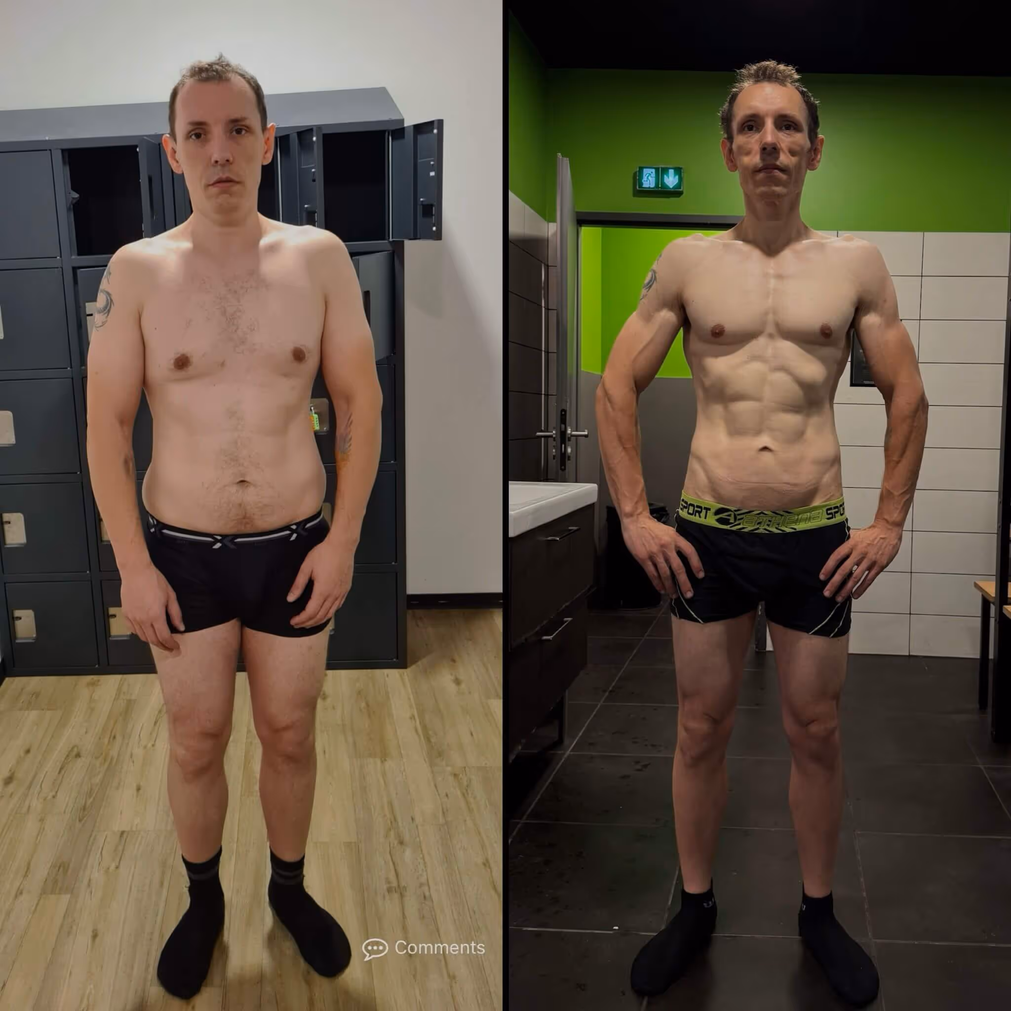 Avant après - résultats coaching