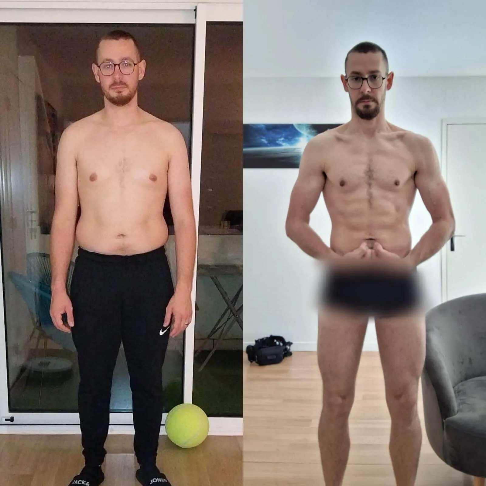 Avant après - résultats coaching