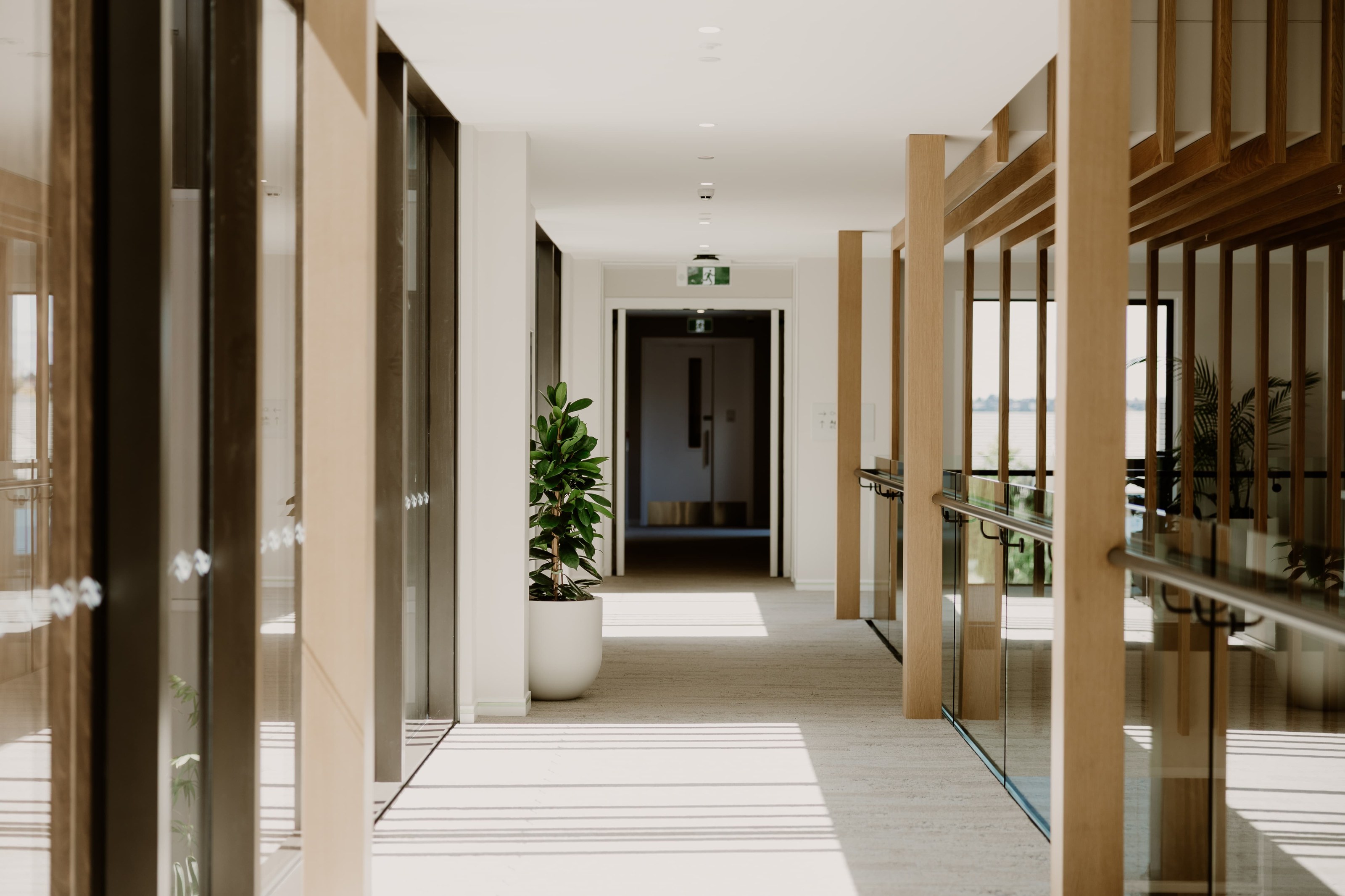 Commercial indoor plants elevating Arvida retirement community spaces by GreenAir Auckland plant stylists